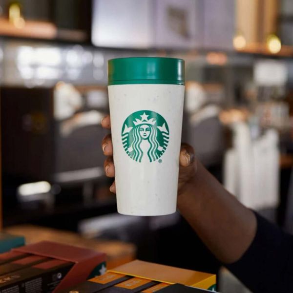 Starbucks branded coffee cups from Circular&Co.