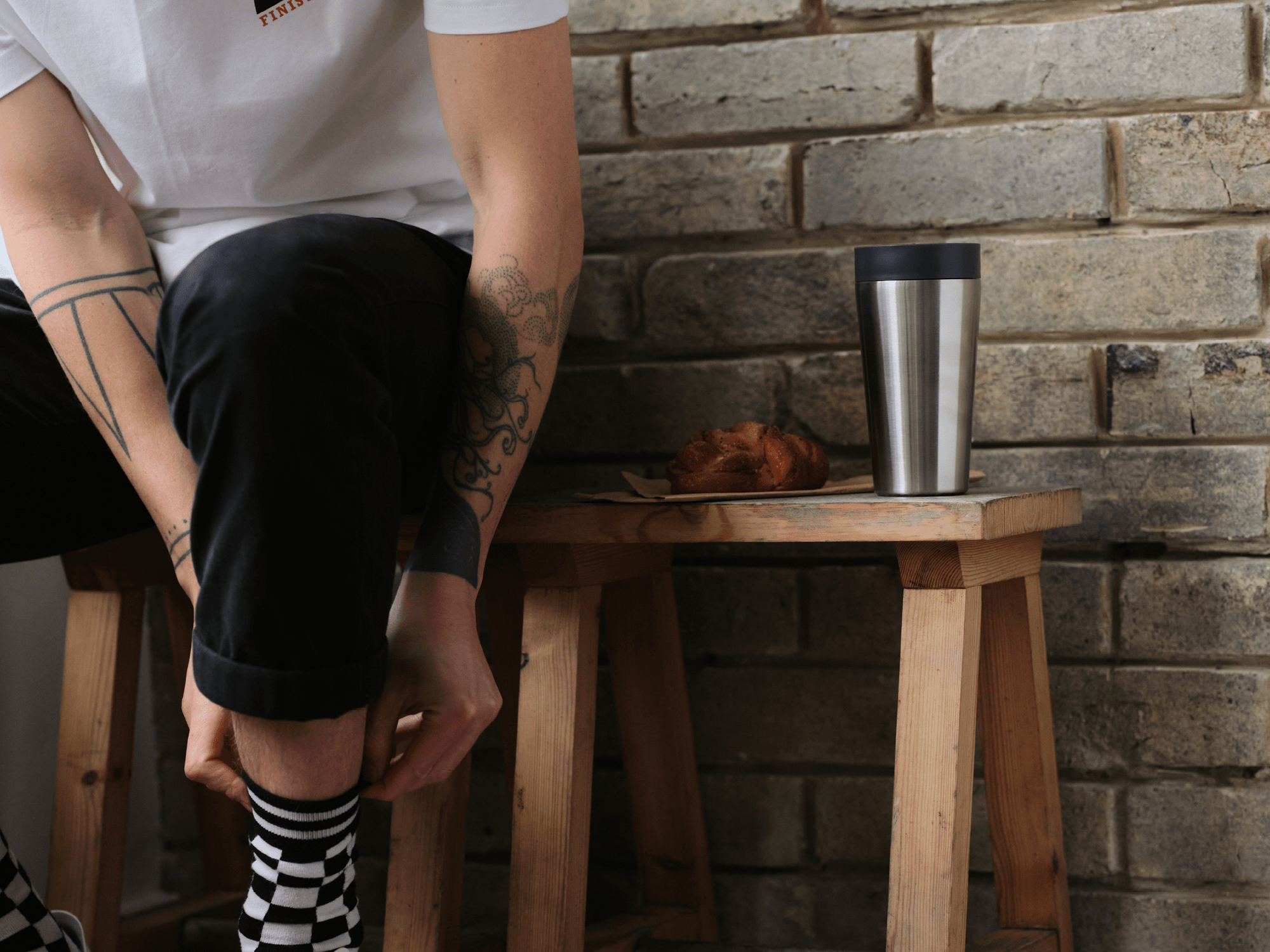 stainless steel sustainable travel mug from Circular&Co.