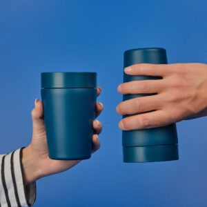 Circular&Co Reusable Travel Mug Coffee Cup Stainless Steel Midnight Blue