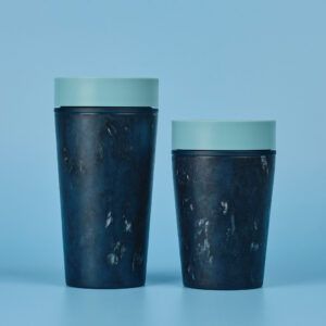 Circular&Co_Website_Fabric Waste_Reusable Cup_Stonewash Blue_1 Circular&Co Reusable Coffee Cup Made From Fabric Waste Stonewash Blue